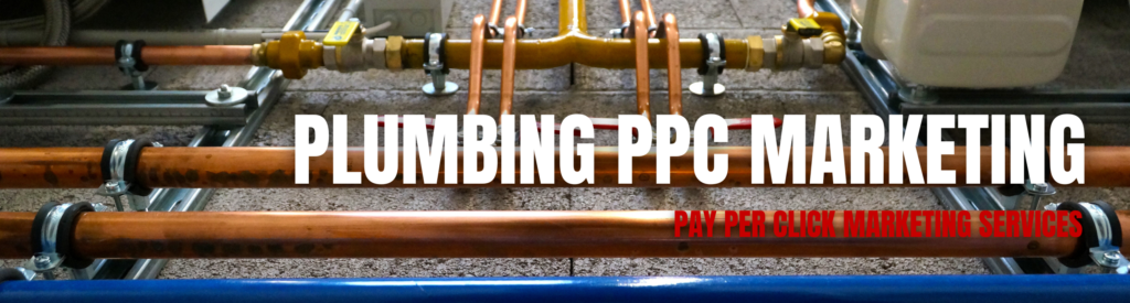 RED PPC - plumbing marketing services header image